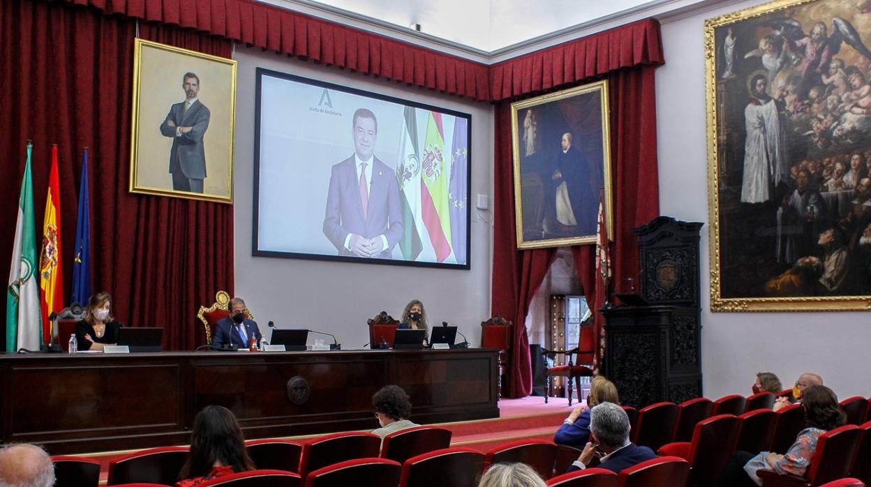 INauguración del Congreso Internacioal de la Sociedad Española