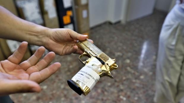 Algunas rarezas que sobreviven en el depósito de armas de la Guardia Civil
