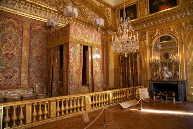 Cámara del rey. Palacio de Versalles