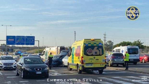 Emergencias 112 gestionó más de 7.600 accidentes de tráfico en Sevilla durante 2020