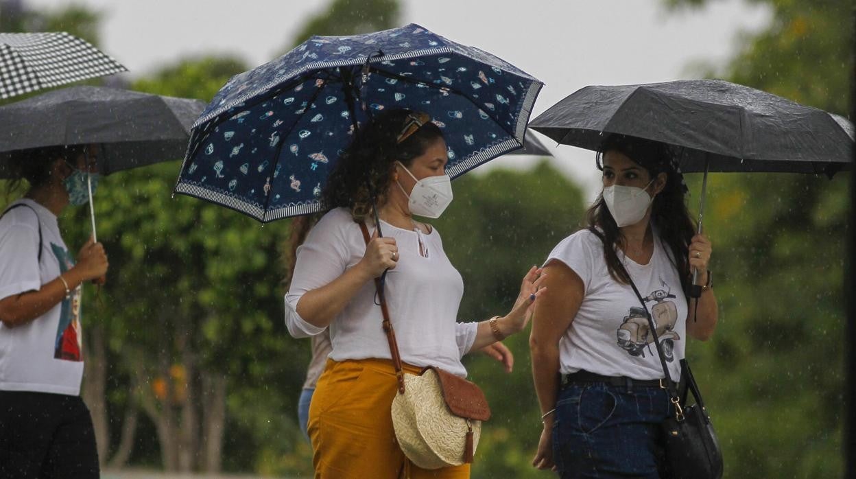 Las precipitaciones han llegado acompañadas de una bajada de las temperaturas