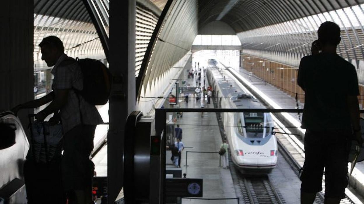 Una imagen de la estación de Santa Justa