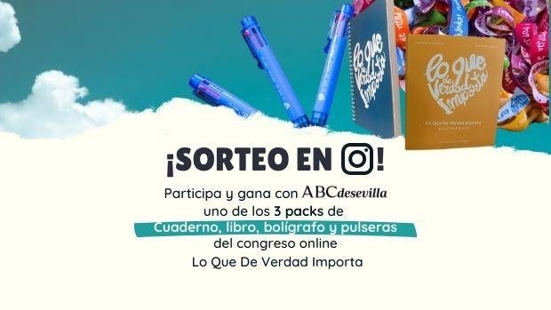 Bases sorteo en Instagram congreso online «Lo Que De Verdad Importa»