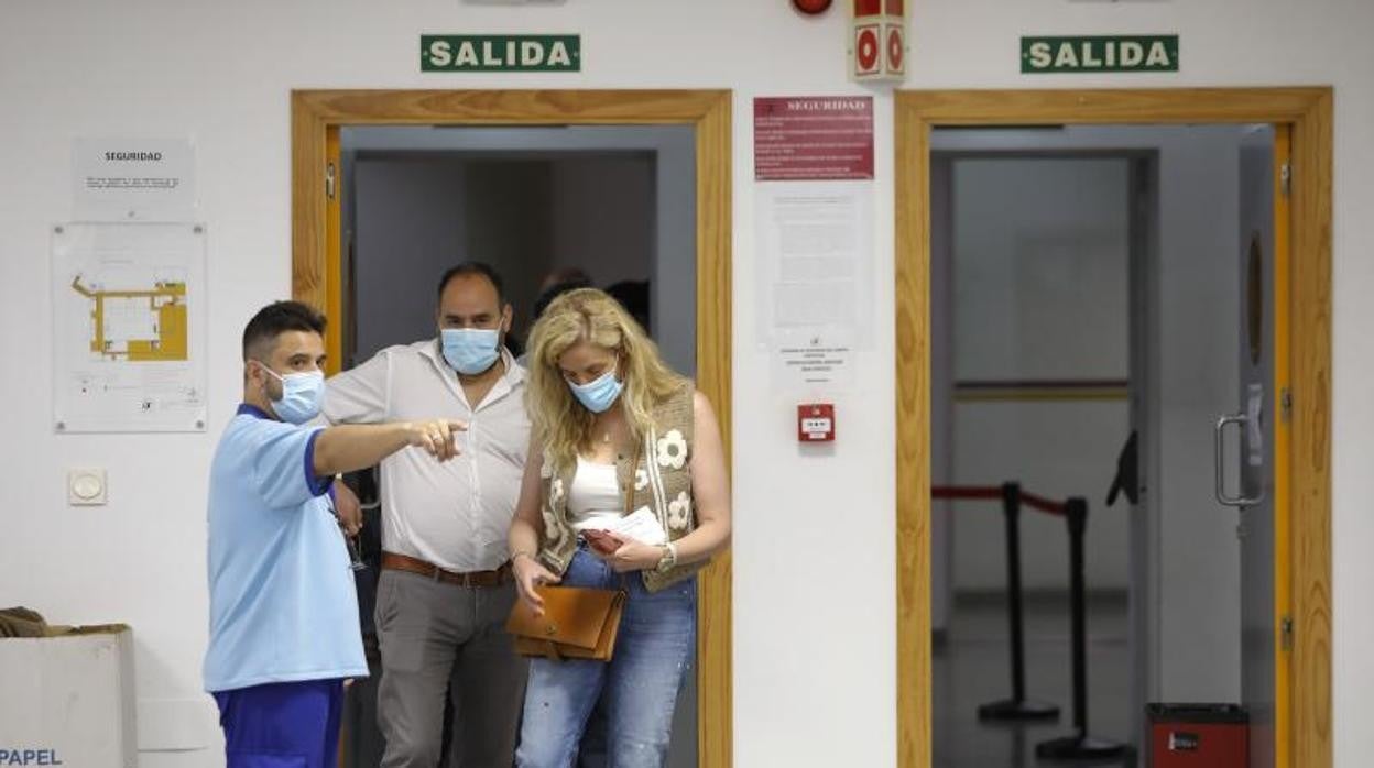 Vacunación contra el Covid en la Facultad de Derecho el pasado mes de junio