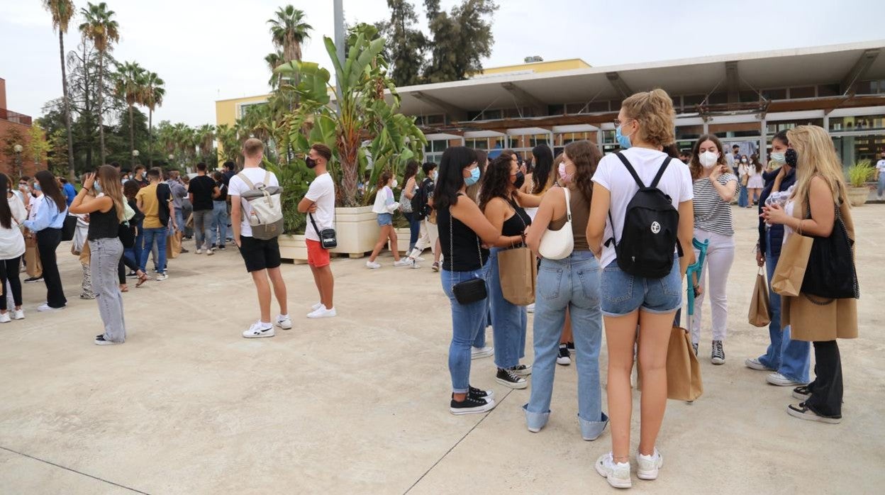 Estudiante en la Pablo de Olavide