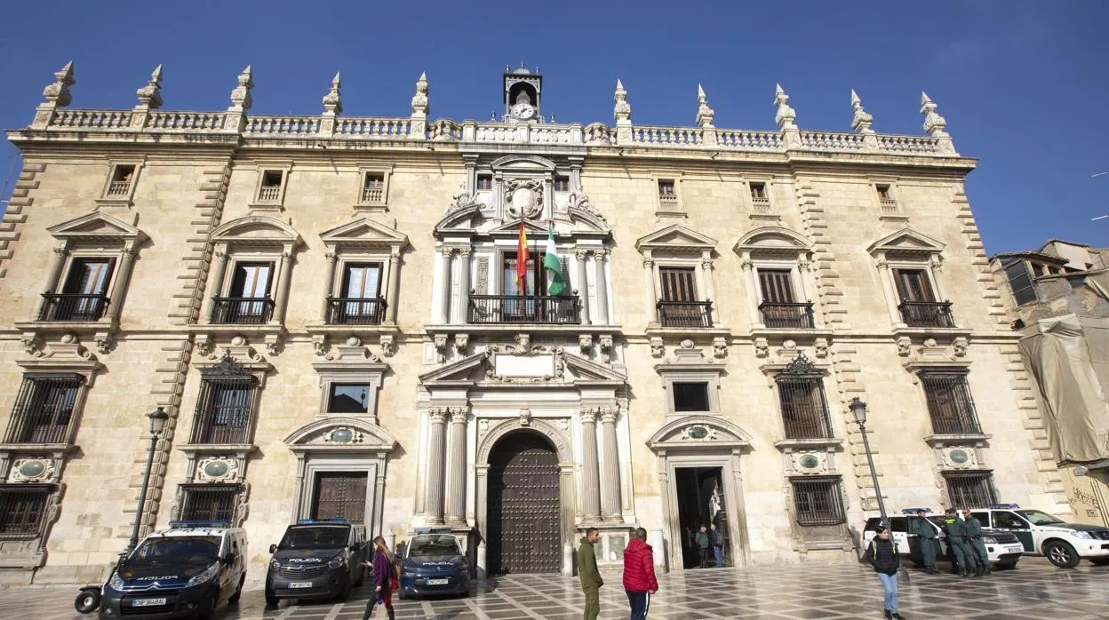 La Real Chancillería de Granada, sede del Tribunal Superior de Justicia de Andalucía