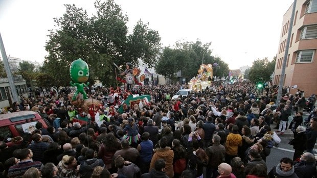 Los recorridos y horarios de las cabalgatas de Reyes Magos de los barrios de Sevilla