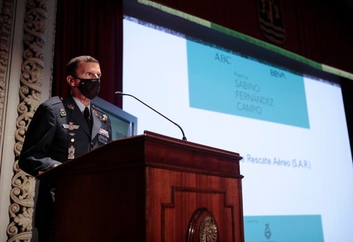 El coronel jefe de la base aérea de Gando