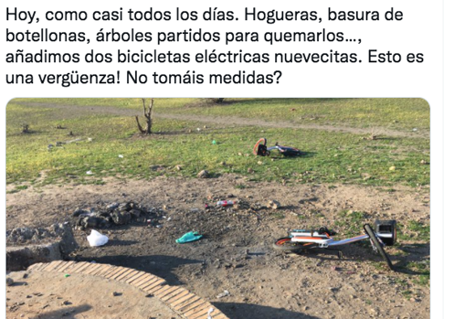 Sevilla Este, las zonas verdes cercanas al parque acuático