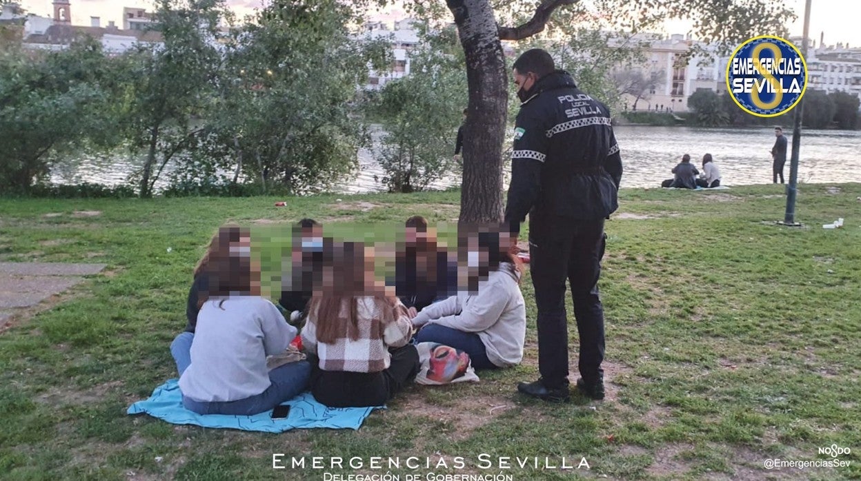 Foto difundida por Emergencias Sevilla