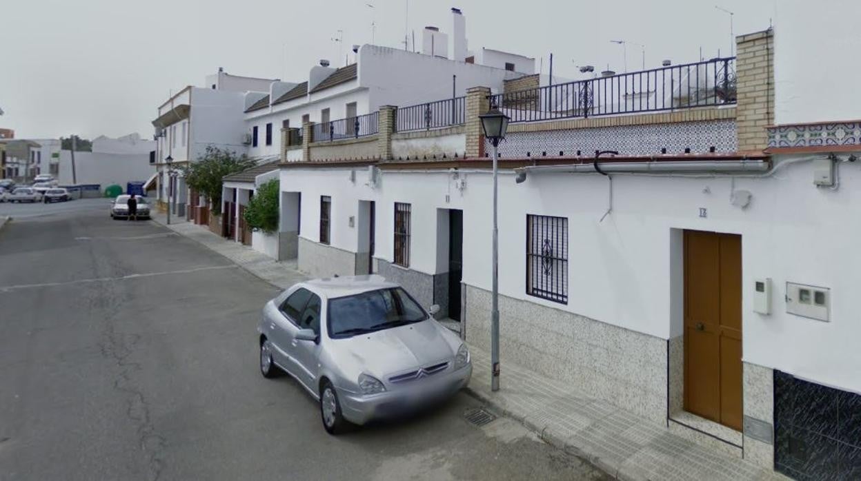 Vista de la calle Granada en el municipio de La Campana en Sevilla