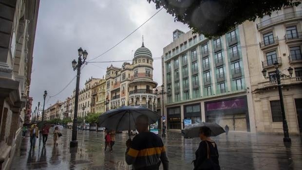 El tiempo en Sevilla: alerta amarilla por lluvias, a la espera de la llegada de la borrasca 'Celia'