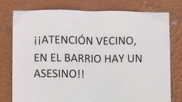 Un vecino de Sevilla: «¡Atención, en el barrio hay un asesino!»