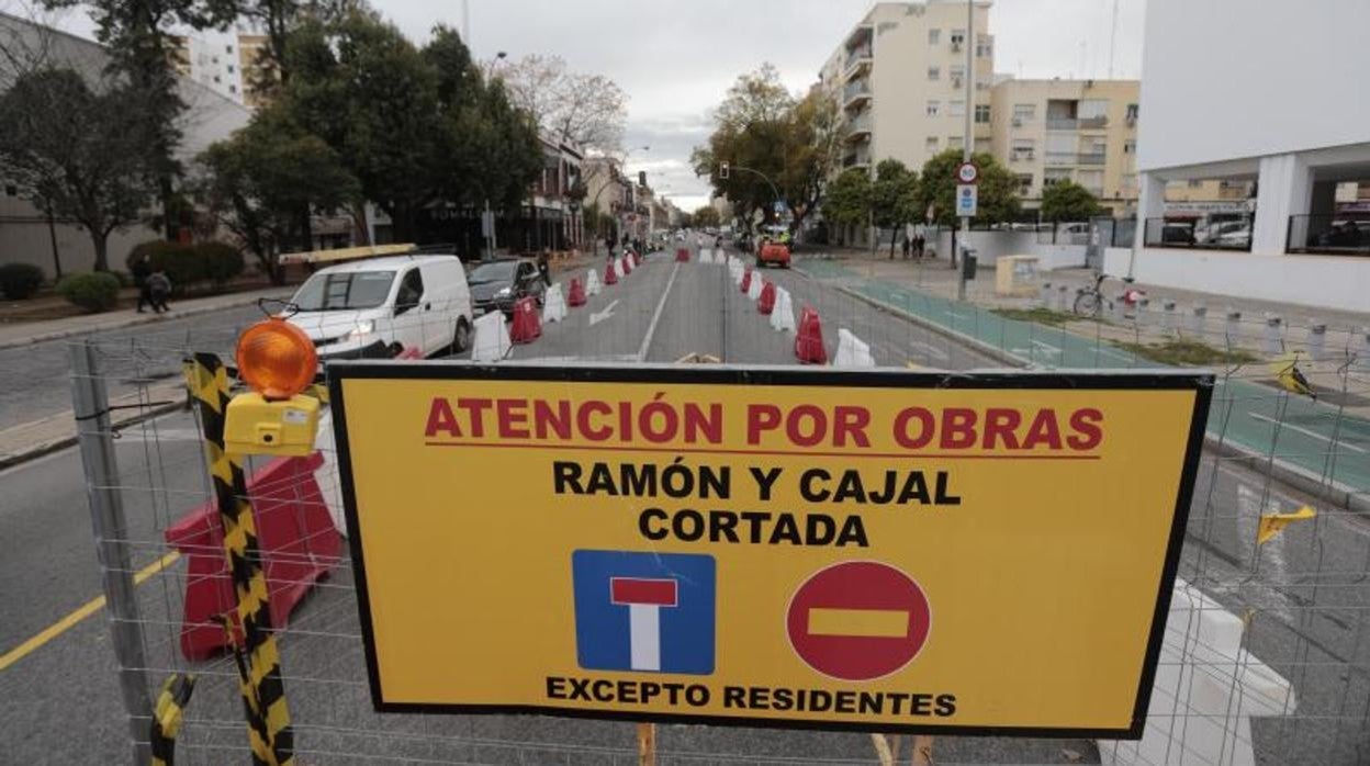 Corte total al tráfico en San Francisco Javier por las obras