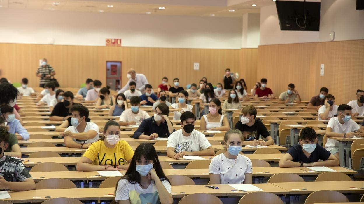 Una clase universitaria