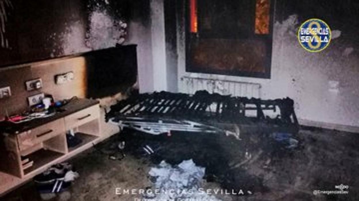 Incendio en una residencia para personas con discapacidad de Sevilla