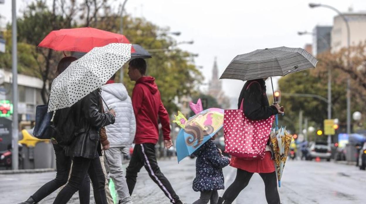 Las precipitaciones pueden alargarse hasta el sábado en Sevilla