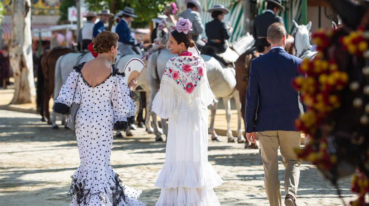 Ambiente de Feria en el real en la jornada de ayer viernes