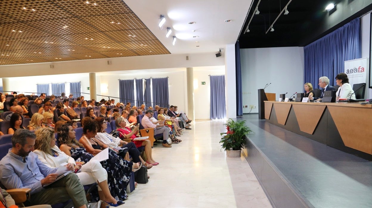 Celebración de una jornada de abogados de familia en Sevilla en la Facultad de Derecho, en una imagen de archivo