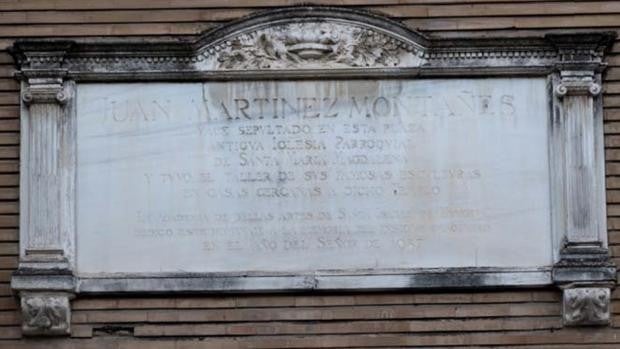 La lápida de Martínez Montañés se colocará en la esquina de la calle Rioja con la Magdalena