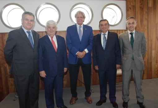 Juan Márquez, Rafael Márquez, Adolfo Sánchez de Movellán, Ángel Márquez y Pedro Márquez Rubio