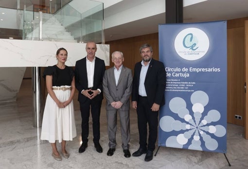 Lorena García, Antonio Muñoz, Beltrán Calvo y Luis Pérez