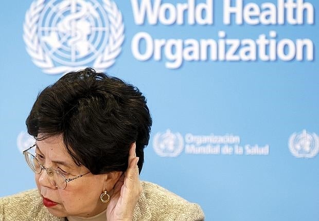 La directora general de la organización, Margaret Chan, durante una rueda de prensa celebrada hoy en Ginebra. Se calcula que para 2050 diez millones de personas podrían morir por la resistencia a antibióticos