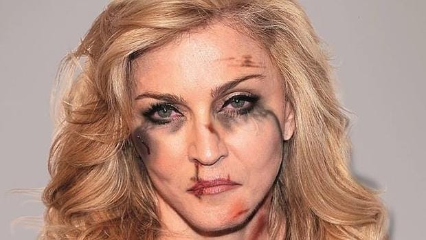 Madonna o Angelina Jolie, víctimas de la violencia machista en una campaña viral