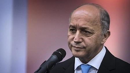 Lauret Fabius, ministro galo de Exteriores,