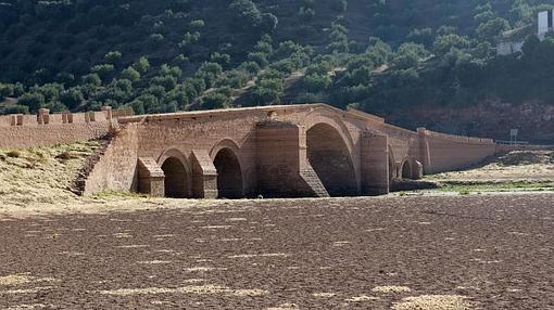 Embalse del Giribaile, en Jaén, el pasado 12 de diciembre