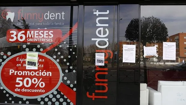 La red de clínicas dentales Funnydent ha echado el cierre repentinamente dejando a sus clientes con tratamientos pagados y sin completar