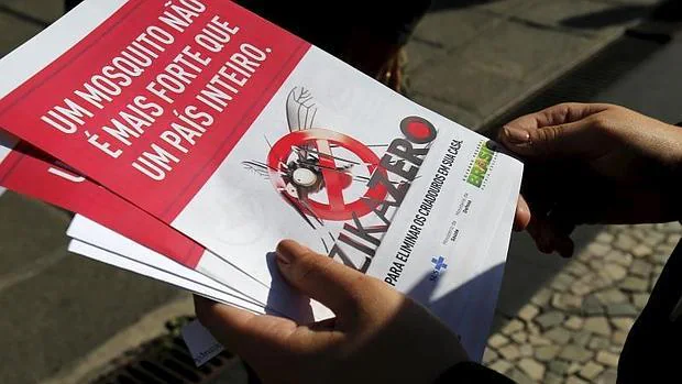 Panfleto distribuido por el Gobierno brasileño para combatir al mosquito transmisor del virus del Zika