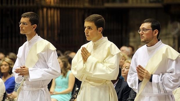 El número de seminaristas ordenados sacerdores va en aumento