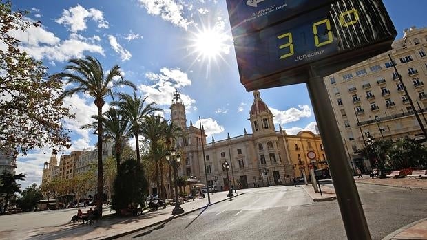 Valencia, a 30 grados