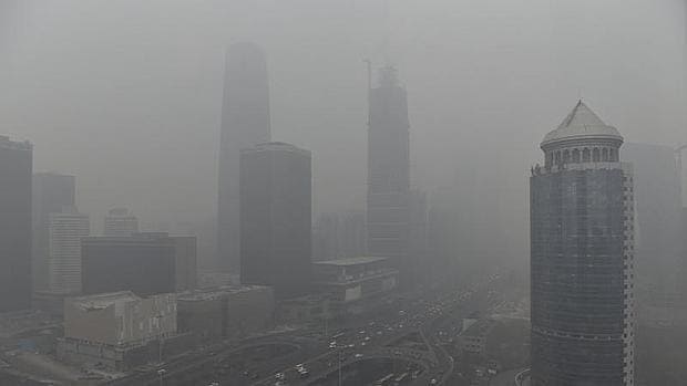 Contaminación en la capital de China