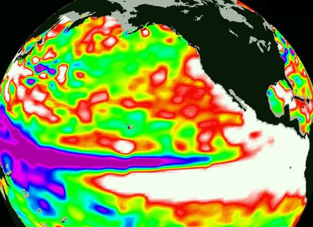 Imagen del archivo del El Niño 1997