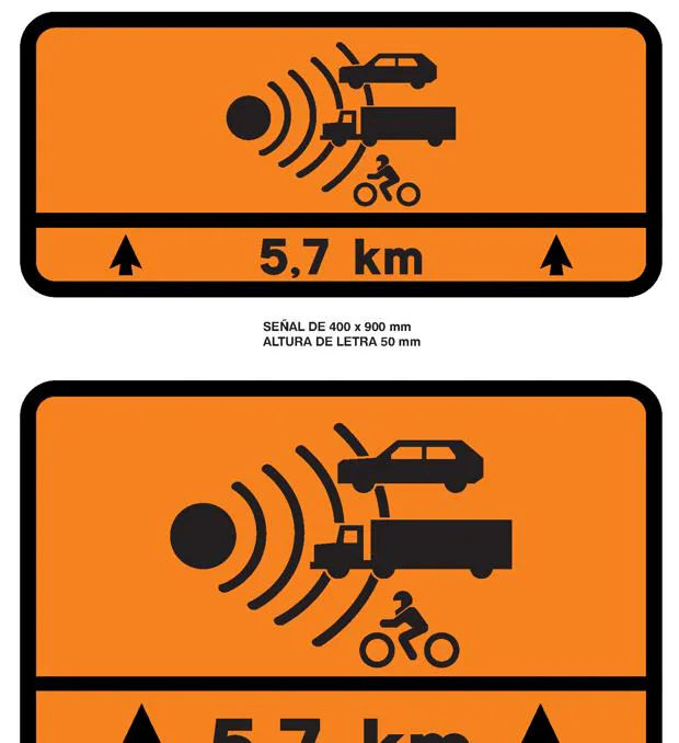 Estas son las señales naranjas que te vas a encontrar este verano en 300 tramos peligrosos de carreteras
