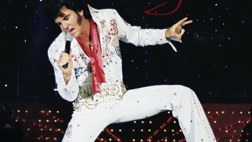 El cantante de rock norteamericano Elvis Presley