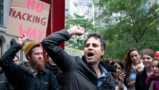 Ruffalo, en una manifestación contra el fracking