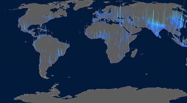 Cómo se asienta la gente en el planeta: 7.300 millones de personas viven en el 7,6% de superficie terrestre