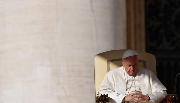 El Papa junto al presidente Nicolás Maduro en una audiencia en el vaticano en 2013