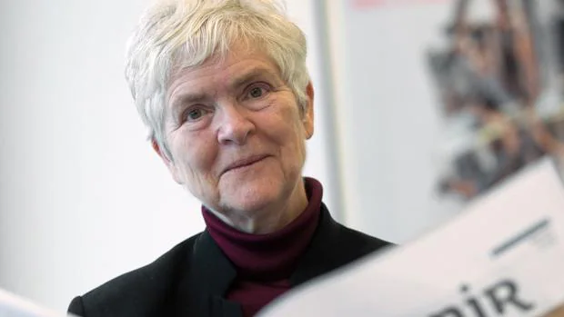 La pedagoga y ensayista sueca Inger Enkvist, experta en la comparación de sistemas educativos occidentales, durante una entrevista con Efe