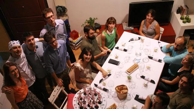 Imagen de uno de los restaurantes en casa, que se publicitan en webs como Gnammo.com