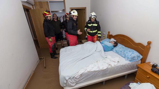 Temporal en Los Alcázares (Murcia) el pasado mes de diciembre