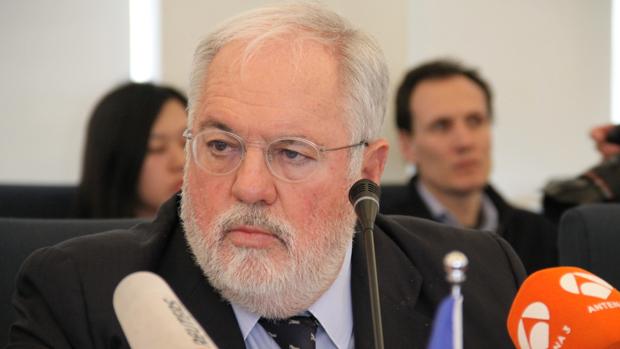 El comisario europeo para el Clima y Energía, Miguel Arias Cañete