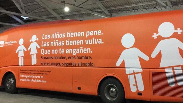 Imagen del autobús Hazte Oír