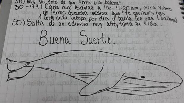 «Mi hija había pasado varias pruebas de ‘ballena azul’ y, al ver el final, se me heló el corazón»