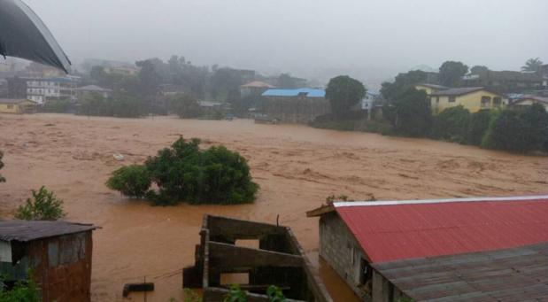 Más de 300 muertos y 600 heridos por inundaciones en Sierra Leona