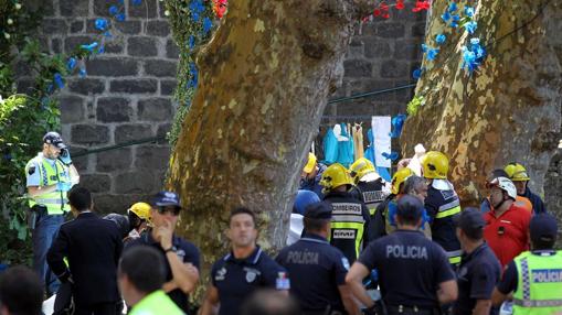 Ascienden a 13 muertos por la caída de un árbol enorme en Madeira