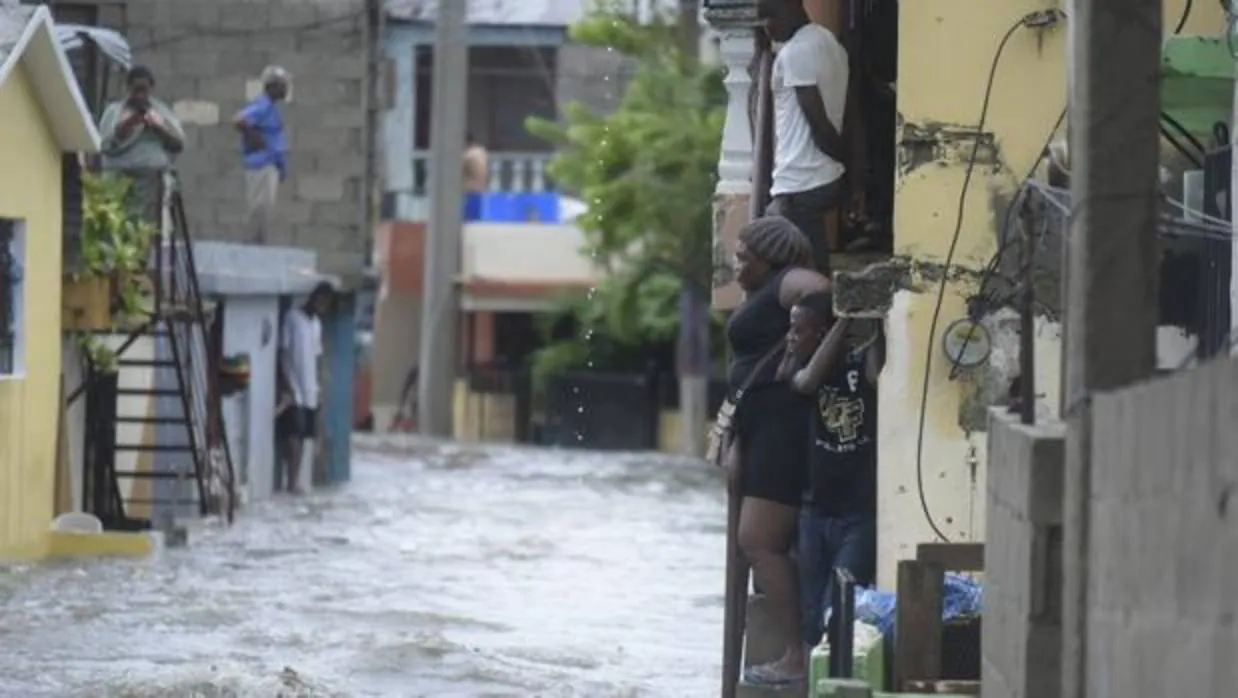 Más de 5.500 evacuados y 1.106 casas afectadas en República Dominicana por Irma
